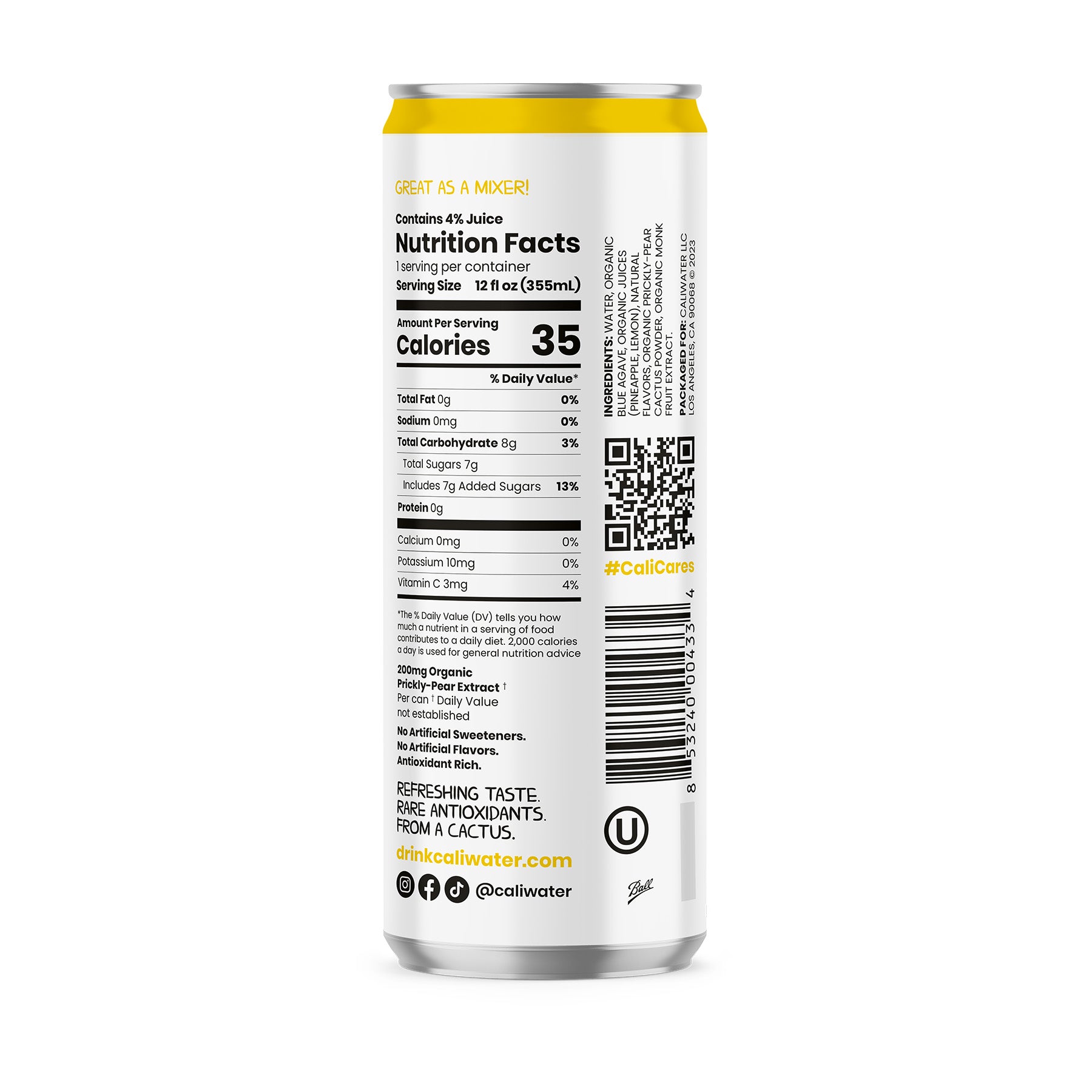 Pineapple Cactus Water | Caliwater