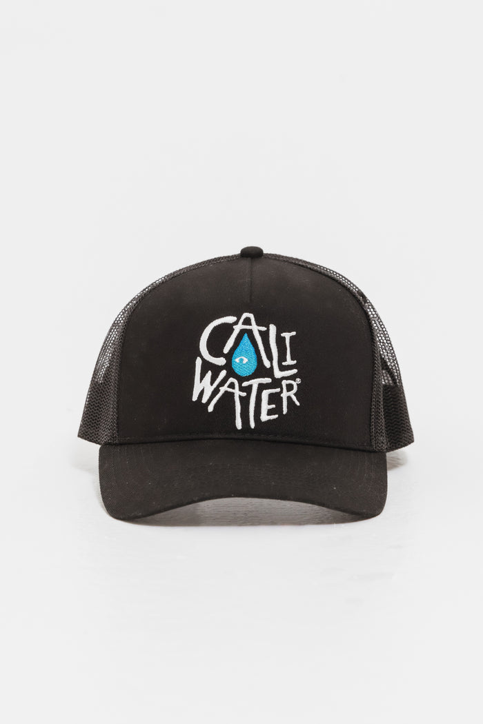 Black Trucker Hat – Caliwater